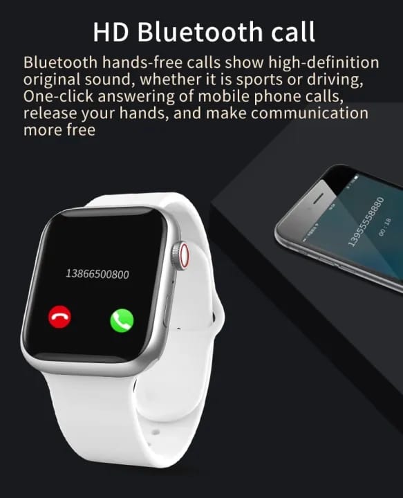 i7 Pro Max Smart Watch – Bluetooth Calling Smart Watch for Men & Women | Wireless Charging Fitness Watch