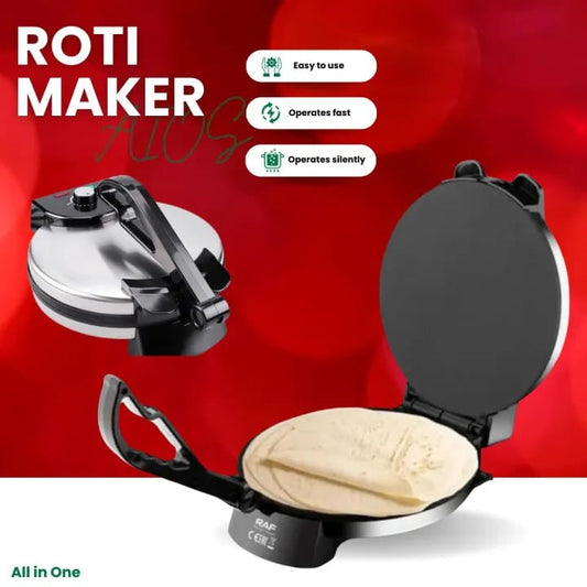 RAF Roti Maker 1800W – Electric Chapati Maker Machine | Non-Stick Roti, Tortilla & Pancake Maker