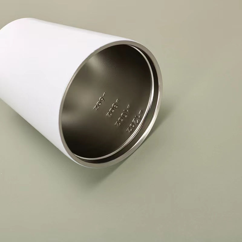 12oz Coffee Mug – 350ml Stainless Steel Coffee Tumbler | Vacuum Insulated Travel Mug with Lid