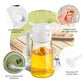 2-in-1 Oil Sprayer Bottle – Glass Oil Dispenser with Spray & Pour Function | Leakproof Cooking Oil Bottle