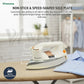 Western Heavy Weight Dry Iron 1078-B –  Adjustable Temperature Control| Non-Stick Soleplate