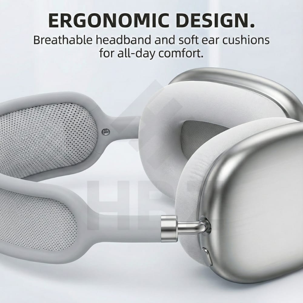 Wireless Headphones XY-262BT – Over-Ear Bluetooth Headset with Smart Touch Screen | HiFi Stereo Sound
