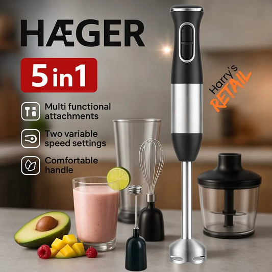 HAEGER 5-in-1 Multi Functional Hand Blender
