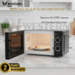 Western Premium Black Glass Microwave Oven HK4 – 20L Microwave Oven | 700W Power | 5 Power Levels | 2-Year Warranty