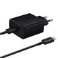 45W Super Fast Charging Adapter – USB Type-C PD Charger with PPS | Original Fast Charger with C to C Cable