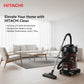 Hitachi Vacuum Cleaner 21L – 2200W High Power Drum Vacuum | Turbo Power with Blower Function | Large Capacity Heavy Duty Cleaner for Home & Office Use