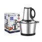 3L Silver Crest Chopper Machine 1000W Powerful Motor | 3 Speed Control Electric Food Chopper