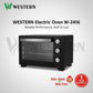 Western Electric Oven W-2416 – 24L Multi-Function Electric Oven | Baking, Grilling, Roasting & Toasting Oven