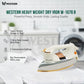 Western Heavy Weight Dry Iron 1078-B –  Adjustable Temperature Control| Non-Stick Soleplate