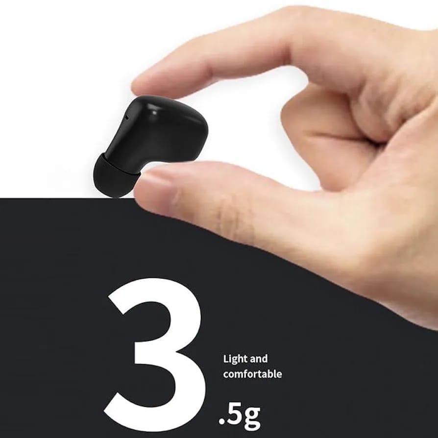 Wireless Earbuds – Mini True Wireless Bluetooth Earphones with Mic | Touch Control | Noise Reduction | Long Battery Life