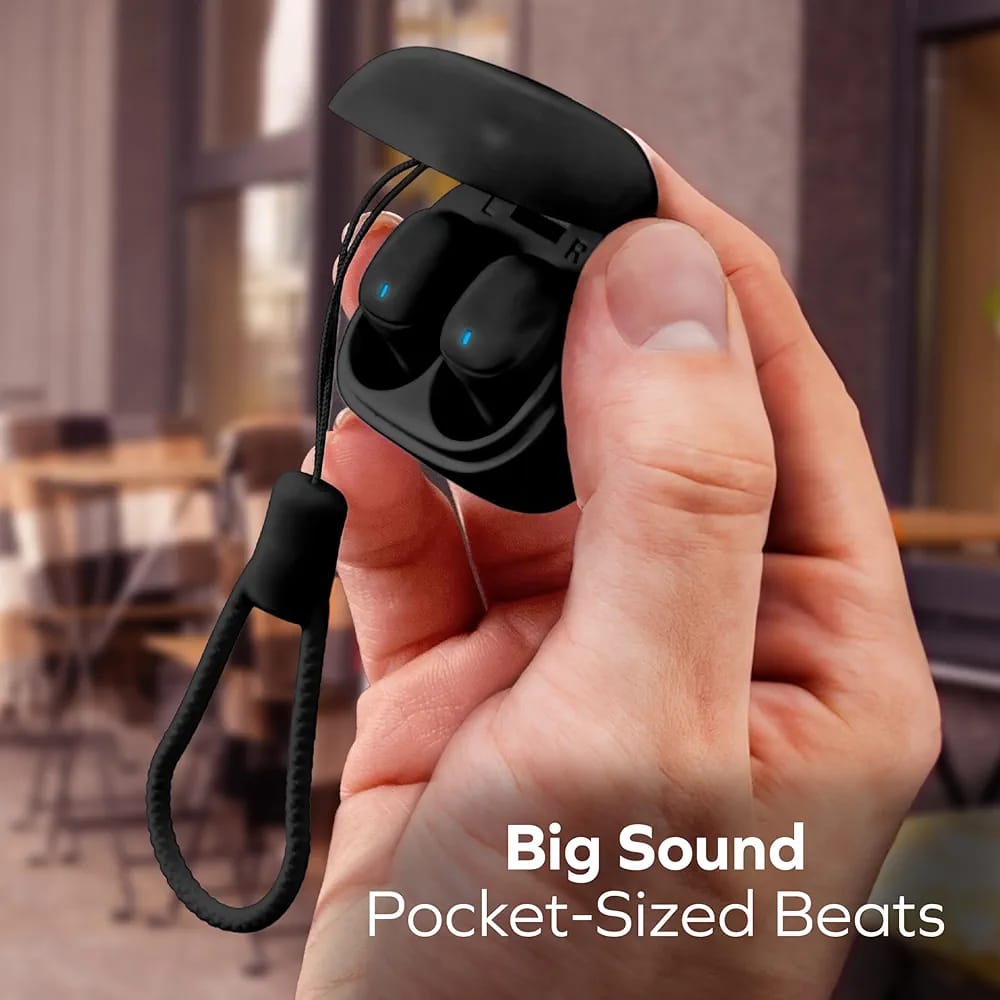 Wireless Earbuds – Mini True Wireless Bluetooth Earphones with Mic | Touch Control | Noise Reduction | Long Battery Life