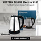 Western Deluxe Electric Kettle W-51 – 1.7L Stainless Steel Electric Kettle | | 2-Year Warranty
