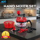 10-in-1 Hand Chopper Mixer Set – Multi-Function Manual Food Chopper | Vegetable, Fruit & Salad Cutter