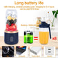 Portable Blender Juicer Machine – 2-in-1 USB Rechargeable Smoothie Maker | 400ml Personal Mini Fruit Mixer