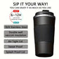Coffee Tumbler – 510ml Insulated Stainless Steel Coffee Travel Mug | 18/8 Double-Wall Vacuum Tumbler | Airtight Splash-Proof Lid (Multiple Colors)