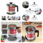 Oil Filter Pot – 1.4L Stainless Steel Grease Container with Fine Mesh Strainer | Oil Storage Can with Lid & Handle