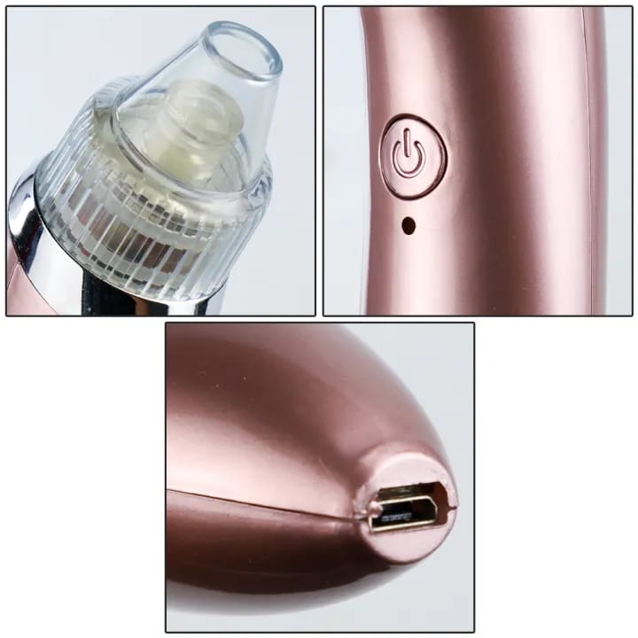 JB-8620 5in1 Pore Cleaner Vacuum – 5 Speed Blackhead & Acne Remover | Deep Facial Cleansing Machine