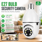 E27 WiFi Smart Camera – Bulb Socket Security Camera | 360° CCTV Camera with Mobile App Control