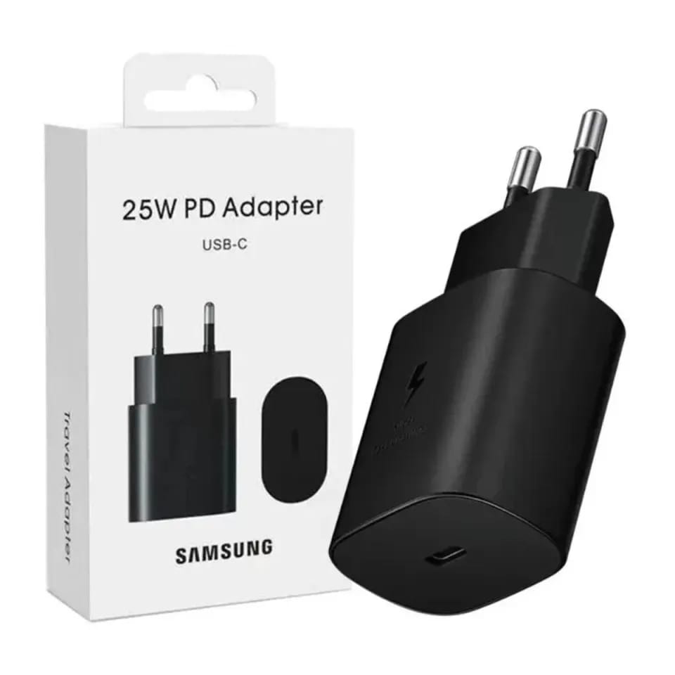 25W Super Fast Charging Adapter – USB Type-C PD Charger with PPS | Original Fast Charger with C to C Cable