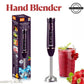 Hand Blender Machine R-294 – 300W Electric Stick Blender | 2 Speed Immersion Blender with 4 Stainless Steel Blades