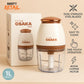 Osaka 1 Litre Electric Chopper Machine – Powerful Food Processor & Mini Blender | Stainless Steel Bowl | Sharp Blades