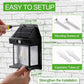 Solar Lamp – Solar Wall Light with Motion Sensor | Outdoor Waterproof LED Light