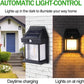 Solar Lamp – Solar Wall Light with Motion Sensor | Outdoor Waterproof LED Light