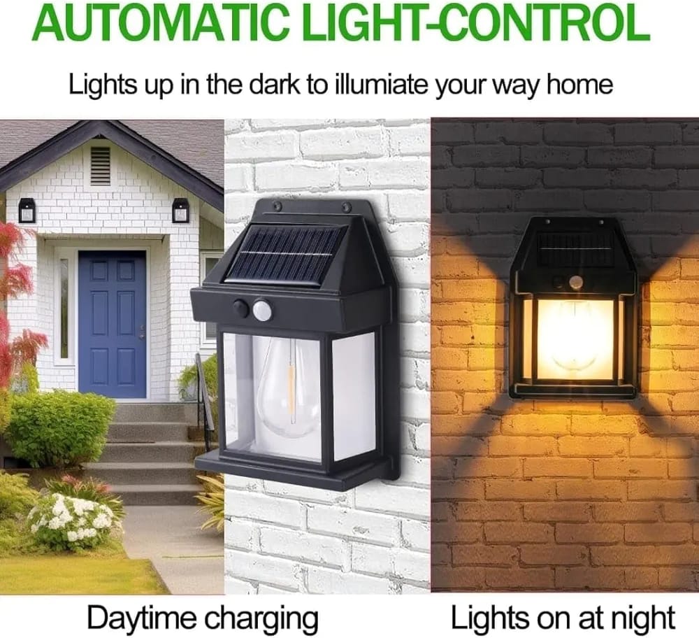 Solar Lamp – Solar Wall Light with Motion Sensor | Outdoor Waterproof LED Light