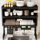 Over Sink Dish Rack – Multifunctional Kitchen Sink Organizer | Double Layer Storage Rack with Dish Holder, Knife Holder, Chopping Board Rack & Hooks