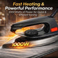 Dry Iron – 1000W Electric Iron for Clothes | 2 Years Warranty