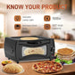 Electric Tandoor Oven – Ancher Plus 1700W | Multi-Function Roti Maker Oven | Pizza, Roti & Naan Oven | 1 Year Warranty