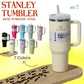 Stanley 40oz Tumbler – Travel Mug with Straw | Insulated Stainless Steel Thermos Cup | Hot & Cold Drink Travel Mug