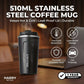Coffee Tumbler – 510ml Stainless Steel Insulated Travel Mug | Leak-Proof Lid | Double-Wall Thermal Coffee Cup (Multiple Colors)