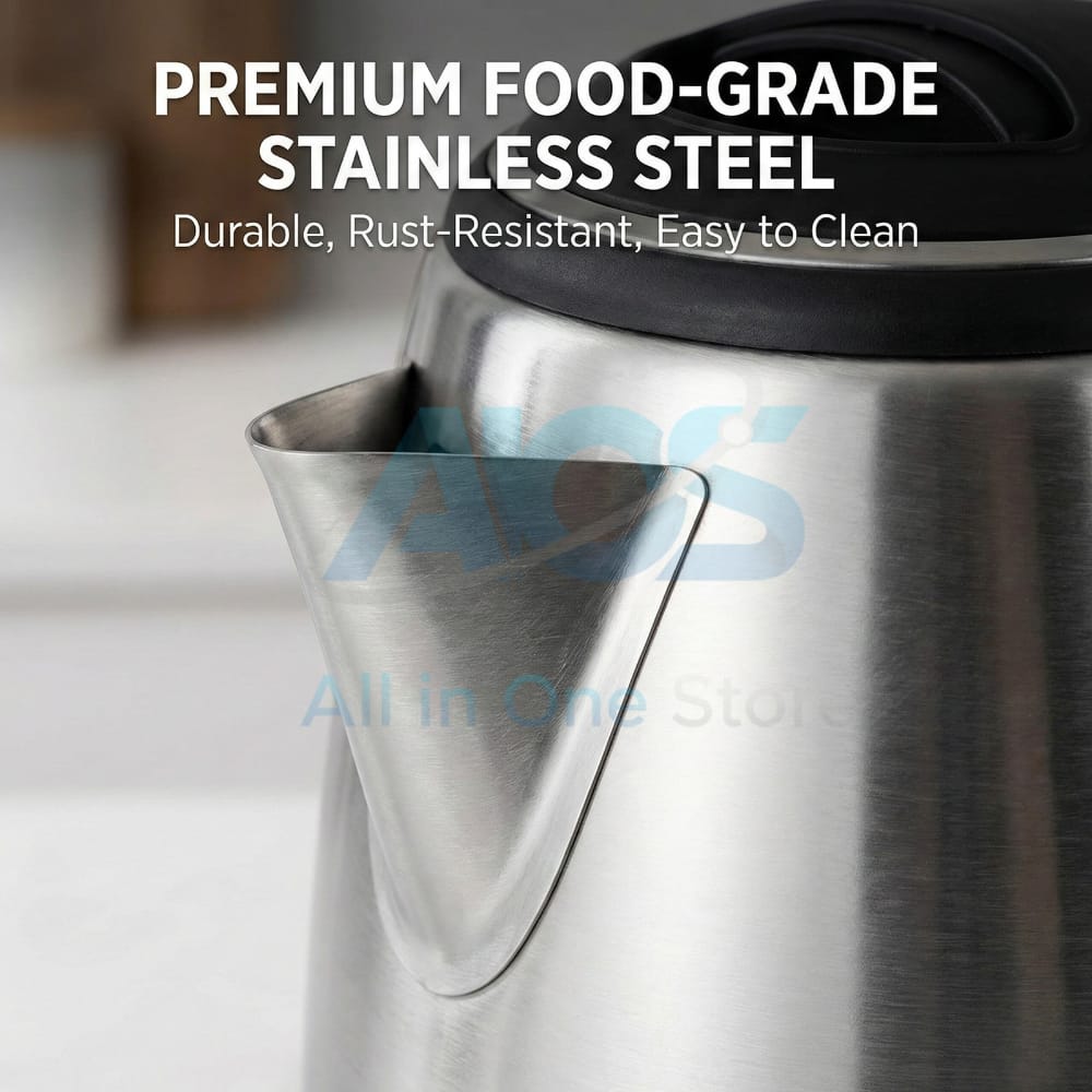 2L Electric Kettle – Fast Boil Water Kettle | Sleek Modern Design | Large Capacity Electric Tea Kettle