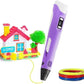 3D Pen – 3D Printing Pen with LCD Display | Safe & Precise DIY Drawing Pen for Kids & Adults | USB Rechargeable | Non-Toxic PLA Refills