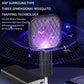USB Electric Mosquito Killer Racket – Rechargeable Mosquito Swatter with LED Light | Portable Plug & Play Mosquito Zapper | Fly & Insect Killer