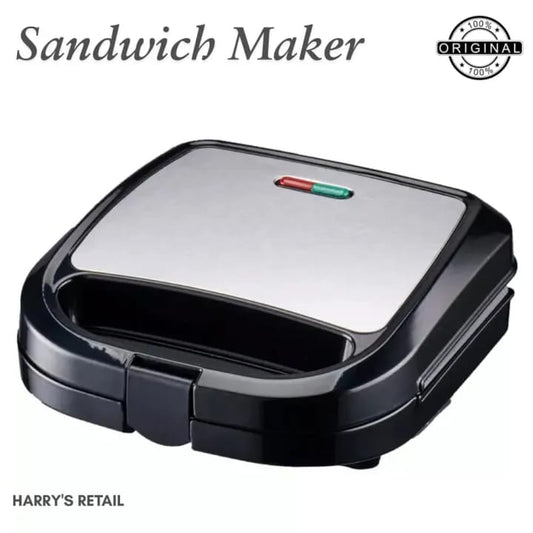 2-Slice Sandwich Maker | Fast Heating Toast & Snack Maker | Cool Touch Handle