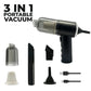 3in1 Vacuum Cleaner – Rechargeable Dual-Mode Cordless Vacuum & Air Blower | Mini Handheld Cleaner for Car, Laptop, Keyboard, Sofa, Carpet, AC