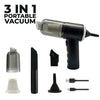 3in1 Vacuum Cleaner – Rechargeable Dual-Mode Cordless Vacuum & Air Blower | Mini Handheld Cleaner for Car, Laptop, Keyboard, Sofa, Carpet, AC