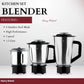 RAF 3-in-1 Blender – 1.5L Jug | 2 Speed Control | 6 Stainless Steel Blades | Juicer, Blender & Grinder Machine