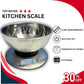 Digital Kitchen Scale – Weight Machine with 2000ml Tray | Accurate Food Weighing Scale