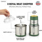 1L Electric Chopper Machine – Compact Food Processor | Vegetable, Meat & Spice Chopper | Stainless Steel Blades