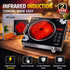 Western Infrared Induction Cooker 2200W – Touch Control Electric Stove | Portable Ceramic Cooktop | 2 Years Warranty