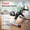 Digital Mini Exercise Cycle – Portable Pedal Exerciser with LCD Display | Adjustable Resistance