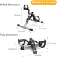 Digital Mini Exercise Cycle – Portable Pedal Exerciser with LCD Display | Adjustable Resistance