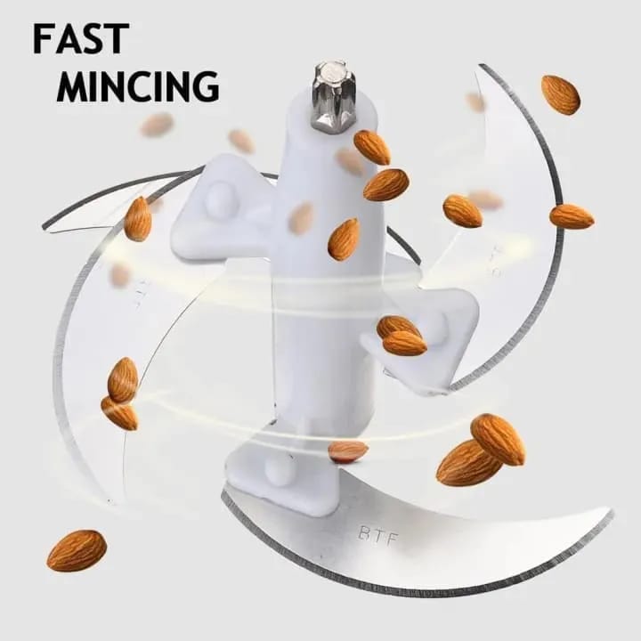 1.8L Electric Chopper Machine – Food Processor | Vegetable Cutter, Meat & Spice Grinder