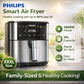 Philips Smart Air Fryer XXXL 10L – 1600W Digital Air Fryer | Large Capacity Oil-Free Cooker