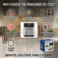 Panasonic Smart Air Fryer HC-7252 – 7L Digital Air Fryer | 1600W Oil-Free Cooker