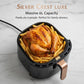 Silver Crest 6L Air Fryer – 2400W Digital Air Fryer | Extra Large Oil-Free Cooker | 1 Year Warranty