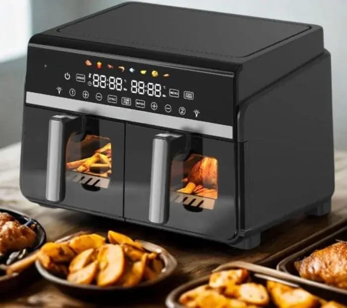 Philips Digital Twin Air Fryer Model 707 XXXL – Dual Basket 10L+ Capacity | 2 Drawer Air Fryer | Oil-Free Cooking